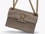 Bolso mini Kurt Geiger Kensinton pata de gallo beige